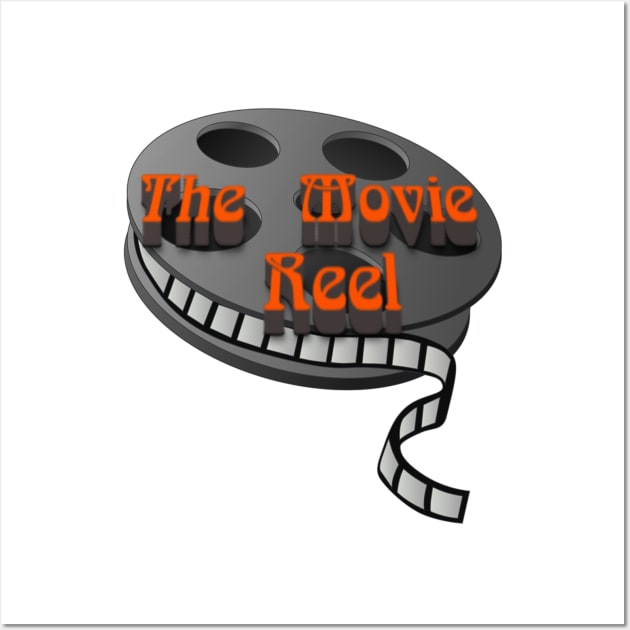 The Movie Reel End Credit  Box Logo Wall Art by Popcorn Tees 